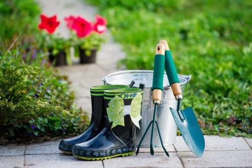 A well-kept Hornchurch garden reflecting quality care and attention to detail