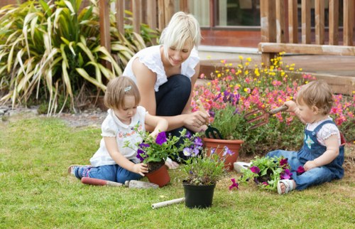 Seasonal garden maintenance by Hornchurch gardeners in spring