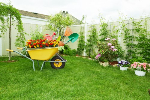 Graphic showing screen-reader friendly gardening information
