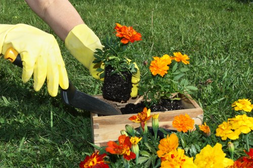 Charity reuse partnerships for garden materials