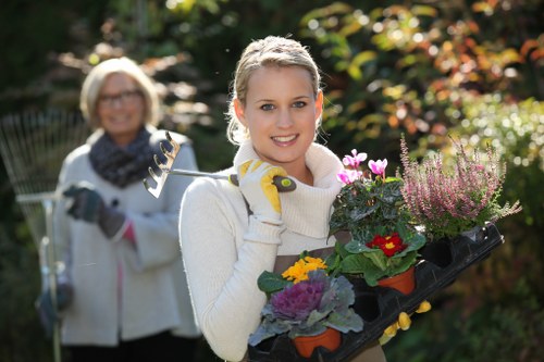 Low-carbon van used for Hornchurch garden services